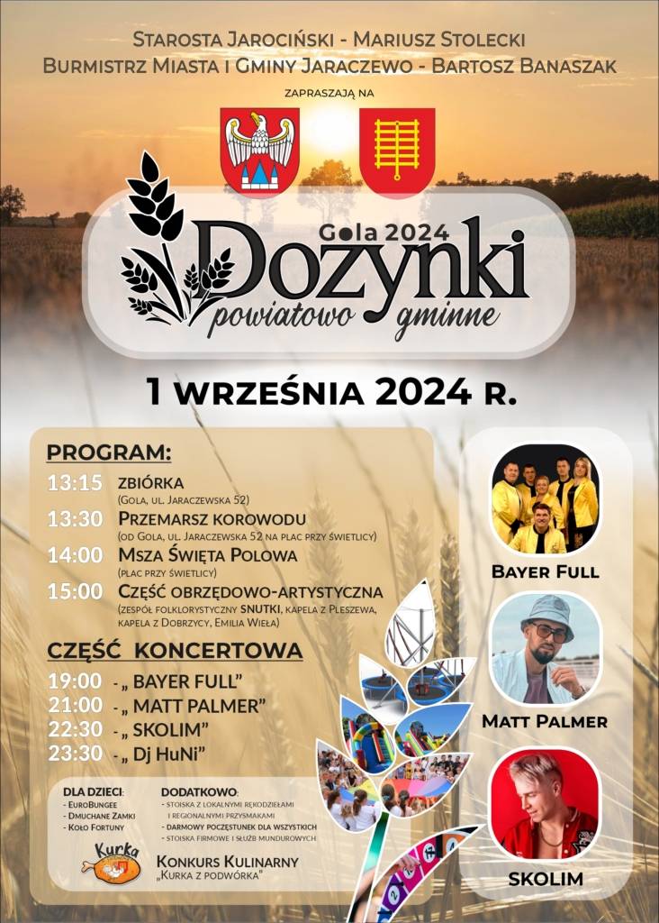 Dożynki Powiatowo-Gminne GOLA 2024
