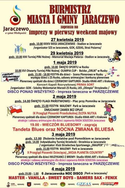 Weekend majowy w Jaraczewie