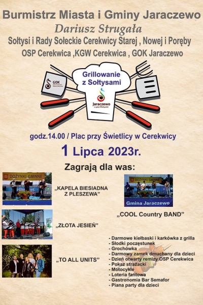 Festyn w Cerekwicy 1 lipca