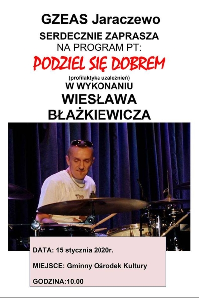 Koncert profilaktyki – uzależnień