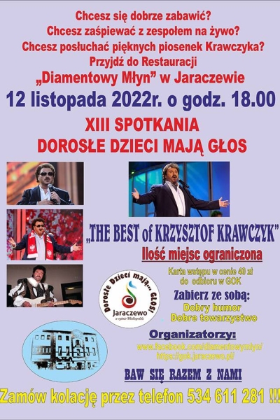 XIII Spotkania DOROSŁE DZIECI MAJĄ GŁOS