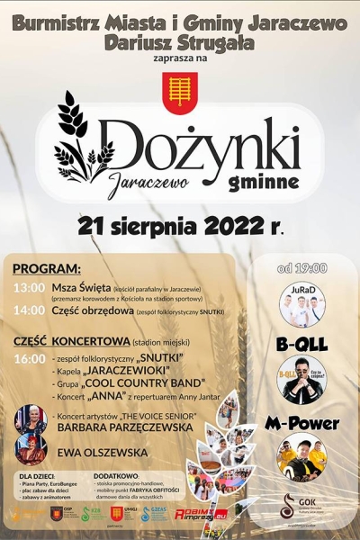 DOŻYNKI GMINNE 2022