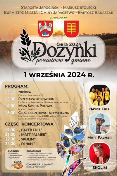 Dożynki Powiatowo-Gminne GOLA 2024