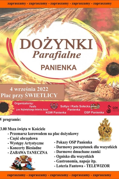 Dożynki Parafialne