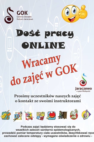 Zajęcia w GOK