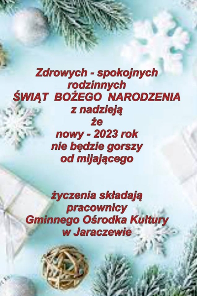 Idą ŚWIĘTA